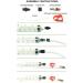 CYCEARTH Bike Bicycle DOT Oil Bleed Kit Tool for Avid Disc Brake - Elixir, Juicy, SRAM, Formula - Buy Online on GoSupps.com