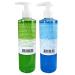 Waxness Pre Post Waxing Gel Kit with Green Tea & Camphor - 2 X 8.45 fl oz 250 ml - Menthol Cooling Gel Included - Buy Online on GoSupps.com