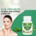 Aloevera Capsules | Pack of 60 Capsules 500mg | Pure & Natural Herb Ghritkumari | Gluten Free 1 - Buy Online on GoSupps.com