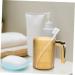 STOBAZA Unbreakable Travel Toothbrush Cup Set - 2pcs Kids Bathroom Mouthwash Holder & Makeup Brush Glasses - Buy Online on GoSupps.com