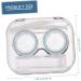 Gatuida Mini Case: 4-Box Colored Contact Lens Storage Box & Travel Suction Stick - Secure & Stylish Eye Lens Container - Buy Online on GoSupps.com