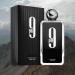 Bundle of Afnan 9 PM For Men 100ml Eau de Parfum with 5ml Portable Refillable Atomizer and Refillable Car Freshener in a Satin Gift Bag - Buy Online on GoSupps.com