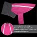 Slowton Winter Dog Coat - Warm Waterproof Jacket with Turtleneck Scarf & Reflective Stripes for Small & Medium Dogs - Rose Red - Buy Online on GoSupps.com