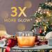Glade Scented Candle Golden Pumpkin & Spice Limited Edition 3-Wick Candle Air Freshener Infused with Essential Oils for Home Fragrance 1 Count - Buy Online on GoSupps.com
