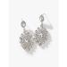 SWEETV 2-Pack Wedding Tiara and Earrings Set - Crystal Queen Crown Princess Bride Jewelry in Silver - Buy Online on GoSupps.com