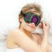 Sleep Eye Masks Wormhole Laminated Sleep Eye Mask & Blindfold with Elastic Strap/Headband for Women Men Sleep Travel Nap - Buy Online on GoSupps.com
