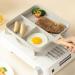 Durratou Multipurpose Durable Fried Egg Fry Pan Frying Pan Aluminum Alloy 3-in-1 Steak Breakfast Fry Pan Cooking Pan Kitchen Utensils - Buy Online on GoSupps.com