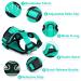 Breakproof Cat Leash Set & Adjustable Soft Kitten Vest with Reflective Stripes - Green Small Cat Dishes for Kittens - Buy Online on GoSupps.com