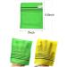 Buy Korean Style Bath Towels - 8PC Set (4 Yellow & 4 Green) with Real Peeling Glove & Body Washcloth | Perfect for Refreshing Showers - International Shipping Available - Buy Online on GoSupps.com