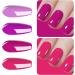 Vishine Pink Gel Nail Polish Set 4 Colors Hot Pink Tones Sakura Spring Rose Purple Fushia Dark Pink All Seasons Soak Off Long Lasting Romantic Nail Art Design Salon Home Manicure Kit for Women Girls C027 Set C027 - Buy Online on GoSupps.com