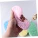 Healeved 4pcs Bath Sponge Set - Portable Baby Body Scrubber & Shower Tool - Child Household Bath Accessory - Sponge Brush 13x7cm - Buy Online on GoSupps.com