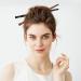 DHWEKU 2 Pieces Wooden Hair Chopsticks Bamboo Hair Chopsticks Hair Sticks for Women Wooden Hair Pins Hair Bun Sticks for Hair Bun - Buy Online on GoSupps.com