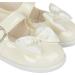 Baypods Toddler Shoes - Hard Sole First Walking Shoes for Baby Girls | Anti-Slip Sole, Made in England, Ivory Patent | Size 6 UK Child - Buy Online on GoSupps.com