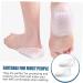 Inner Heightening Half Pad Heel Guards for Men - U-Shaped Heel Inserts for Comfort & Support | Shop Global - Buy Online on GoSupps.com