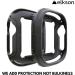 Elkson Compatible Apple Watch Ultra Bumper Case & Screen Protector Kit 49mm Quattro Max Series Rugged  Military-Grade Durable Flexible Shockproof Protective Cover with Tempered Glass for iWatch  Black Black 49mm - Buy Online on GoSupps.com
