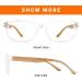 Shop EFE Wood Grain Reading Glasses Set (5 Pieces) - Stylish & Comfortable Spring Hinges for Men & Women (1.0 1.5 1.75 2.0 2.5 3.0) - Buy Online on GoSupps.com