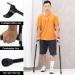 Forearm Crutches for Adults Aluminum Ergonomic Crutches with Armrests 10 Gears Height Adjustable Applicable Height: 140-190cm (Color : Black Size : 1 Count) Anniversary Lucky Star Black 1 count - Buy Online on GoSupps.com