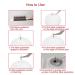 Buy Silicone Eyelash Extension Adhesive Stand Holder | Best Eyelash Glue Pallet for Individual Makeup Tools (3cm) - Fast International Shipping - Buy Online on GoSupps.com