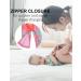 weVSwe Baby Girl UV Protection Rash Guard Swimsuit with Sun Hat, Fish Scales Print | 0-3 Years - Buy Online on GoSupps.com