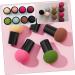 FRCOLOR Simple Puff 10 Sets Mushroom Head Puff Make up Hydrophilic Polyurethane Dry Puff Girl Makeup Pad - Buy Online on GoSupps.com