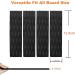 4-Piece Black Surfboard Traction Pads - Anti-Slip Front Pad for Surfboards, Skimboards, Shortboards, Longboards, and Kayak - Buy Online on GoSupps.com