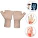 Gatuida Fashion Gloves | 2 Pairs Fingerless Mittens for Carpal Tunnel Support | Warm Spandex Hand Sleeves for Pain Relief - Buy Online on GoSupps.com