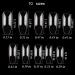Fightart 600PC Artificial Fingernails - 10 Sizes Nail Tips for Salon & DIY Nail Art - Perfect for International Shipping - Buy Online on GoSupps.com