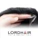 Lordhair Knotless Toupet for Men - Skin Injected Human Hair System 8x10 Inch Base Deep Black 1# - Lightweight & Natural Look - Buy Online on GoSupps.com