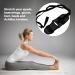 Mumusuki Wadenfußdehner - Hamstring Stretching Belt for Pain Relief & Leg Expansion | Yoga & Dancer Essential (Black) - Buy Online on GoSupps.com