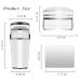 4-Piece Nail Art Stamper Kit | Silicone Clear Stamps & Scraper | DIY Manicure Tools for French Nail Design - Buy Online on GoSupps.com