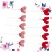 Warmhm 10pcs Valentines Day Food Picks Engagement Cake Toppers Valentine Day Food Picks Christmas Cupcake Topper Proposal Cake Toppers Valentine Day Party Supplies Heart Love Fruit Baby - Buy Online on GoSupps.com