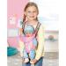 Buy Baby Born Baby Carrier - Adjustable Pink & Gray Puppet Carrier for 36-43 cm Dolls | Zapf Creation 832462 | International Shipping - Buy Online on GoSupps.com