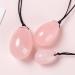 100% Pure Natural Quartz Yoni Egg Set | Kegel Exercise Balls & Muscle Massage Jade Eggs - Black-M - Buy Online on GoSupps.com