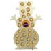 RORPOIR DIY Advent Calendar 1pc Wood Santa Crafts Unfinished Wood Ornament Xmas Chocolate Rack Calendar Christmas Decorate As Shown 27X12X40CM