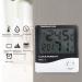 Digital Thermometer Hygrometer Electronic Temperature Humidity Test Time Calendar Alarm Clock Function Thermometer Hygrometer Eyelash Grafting Tool - Buy Online on GoSupps.com