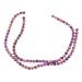 COHEALI 2pcs Beads Stone Beaded Bracelet Beaded Necklace Bead Bracelet Beaded Decor Beaded Jewelry Stone Jewelry Purple 0.80X0.80X0.80CM