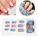 24PC Full Cover Wrong Nails - Removable Ballerina Coffin Nails for Women | Fashion Nail Decoration (P131) - Buy Online on GoSupps.com
