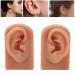 Dark Skin Tone Silicone Human Ear Model for Medical Training - Left & Right | Educational Practice Model - Buy Online on GoSupps.com