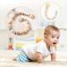 16-Pack Ruby Pacifier Clips - Natural Wooden Baby Pacifier Holders & Chains - Safe Stylish Accessories for Infants & Toddlers - Buy Online on GoSupps.com