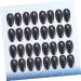 FRCOLOR 50 Pair Ear Protectors for Hair Dryer Heat Hair Styling Tools Hair Coloring Ear Cover Ear Covers for Shower Hairdressing Ear Covers Silicone Earplugs Ear Muffs Accessories Hair Dye 7.5x4cm Black - Buy Online on GoSupps.com