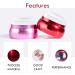 Clear Silicone Jelly Stamper Nail Dotting Pen Transparent Nail Stamper Scraper for French Tip Nails Art Design Manicure Tools (Set C) - Buy Online on GoSupps.com
