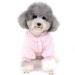 Zunea Winter Coat for Small Dogs - Fleece Warm Dog Sweater & Jacket for Puppies Chihuahuas & Cats - Pink XL - Perfect Pet Clothing for Boys & Girls - Buy Online on GoSupps.com