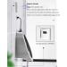 L-ROM 304 Stainless Steel Automatic Induction Urinal Wall-Mounted Public Toilet Urinal Contact-Free Toilet Urinal with Flush Valve Flushing Men's Urinal Suitable for Ba - Buy Online on GoSupps.com