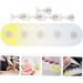 SOESFOUFU 1 Set Nail Practice Holder Beauty Nail Display Decorative Nail Racks Convenient Nail Stands Practice Nail Stands Nail Art Convenient Nail Racks Creative Nail Holders 12.8x3.7cm As Shown - Buy Online on GoSupps.com
