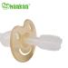 Haakaa 360 Silicone Baby Toothbrush 1pk - BPA, PVC, and Phthalate Free (Pink) | 1.06 oz - Buy Online on GoSupps.com