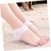Ipetboom Heel Protective Sleeve 6 Pairs Clear Jel Silicone Gel Silicone Ankle Cover Gel Foot Socks Gel Ankle Protectors Shoe Mats Shoe Pads Ankle Socks Insole Heel White Heel Socks - Buy Online on GoSupps.com