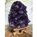 Quartz Natural Gem Amethyst Specimen Fashion Ornament Feng ShuiRaw Stone Purple Wicca Witchcraft Decor Can be Used for JZIGTDEM - Buy Online on GoSupps.com