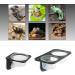 Serenable 3 PCS Reptile Amphibians Chameleon Lizard Feeding Ledge Bowls Double Dish with Suction Cup - Buy Online on GoSupps.com