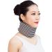 Adjustable neck support made of soft foam neck support for the neck and vertebral support relieves pain and reduces the pressure from the spine (color: a size: s) s a