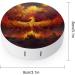 Buy Bagea-Ka Fantasy Phoenix Bird Pattern Contact Lens Case Kit - Eye Care Holder with Mirror Tweezers & Solution Bottle for Travel & Home - Buy Online on GoSupps.com